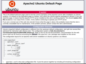 Apache-Webserver-Default-page